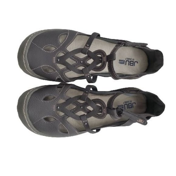 JBU By Jambu Women's Sydney Sandal/Flat Walking Shoe Sandals Charcoal Size 10M - Picture 7 of 15